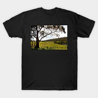 Vineyard Landscape in Springtime T-Shirt